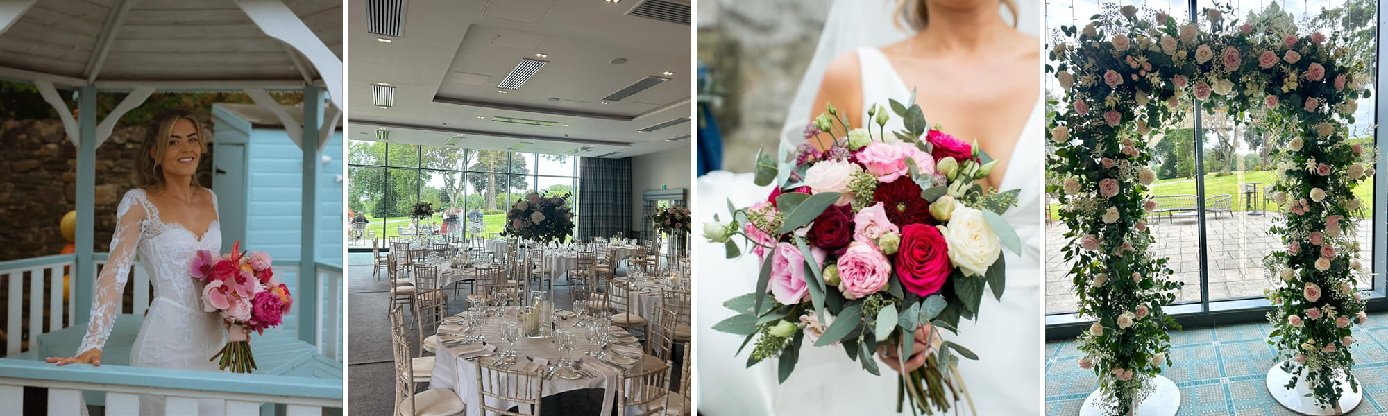 Wedding flowers from Dolce Vita Flowers in Inverurie