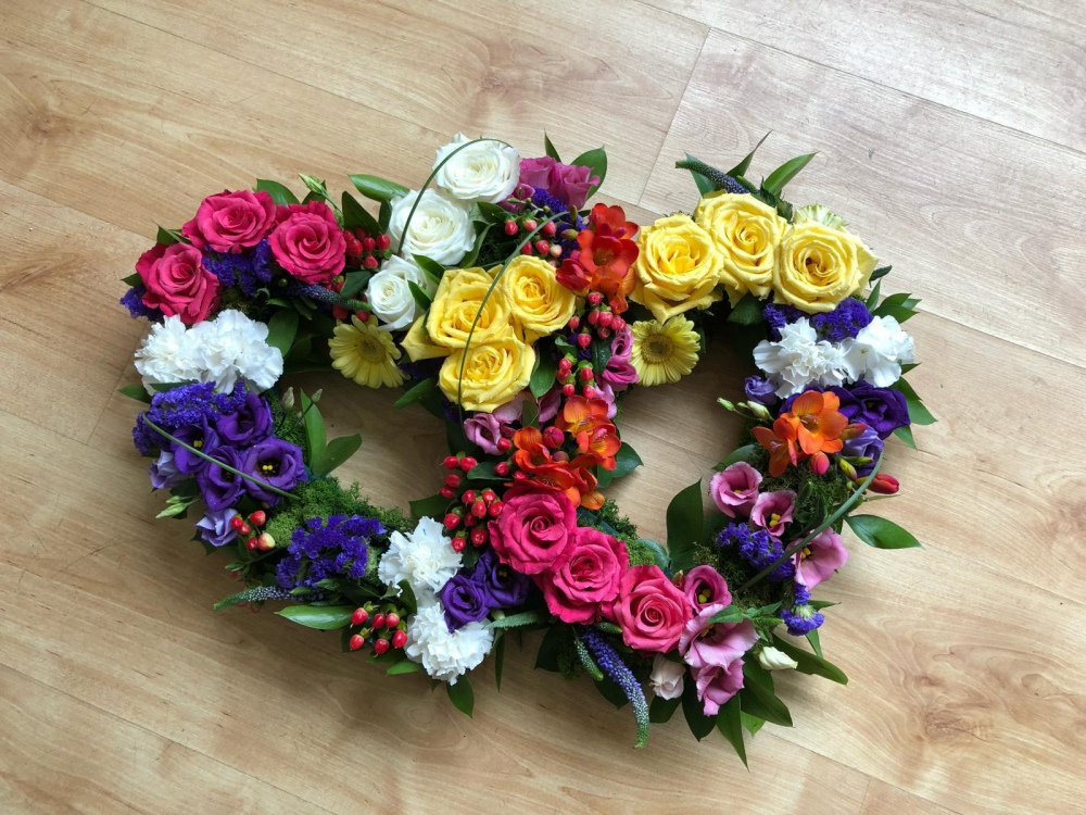 Double Heart - Colourful Product Image